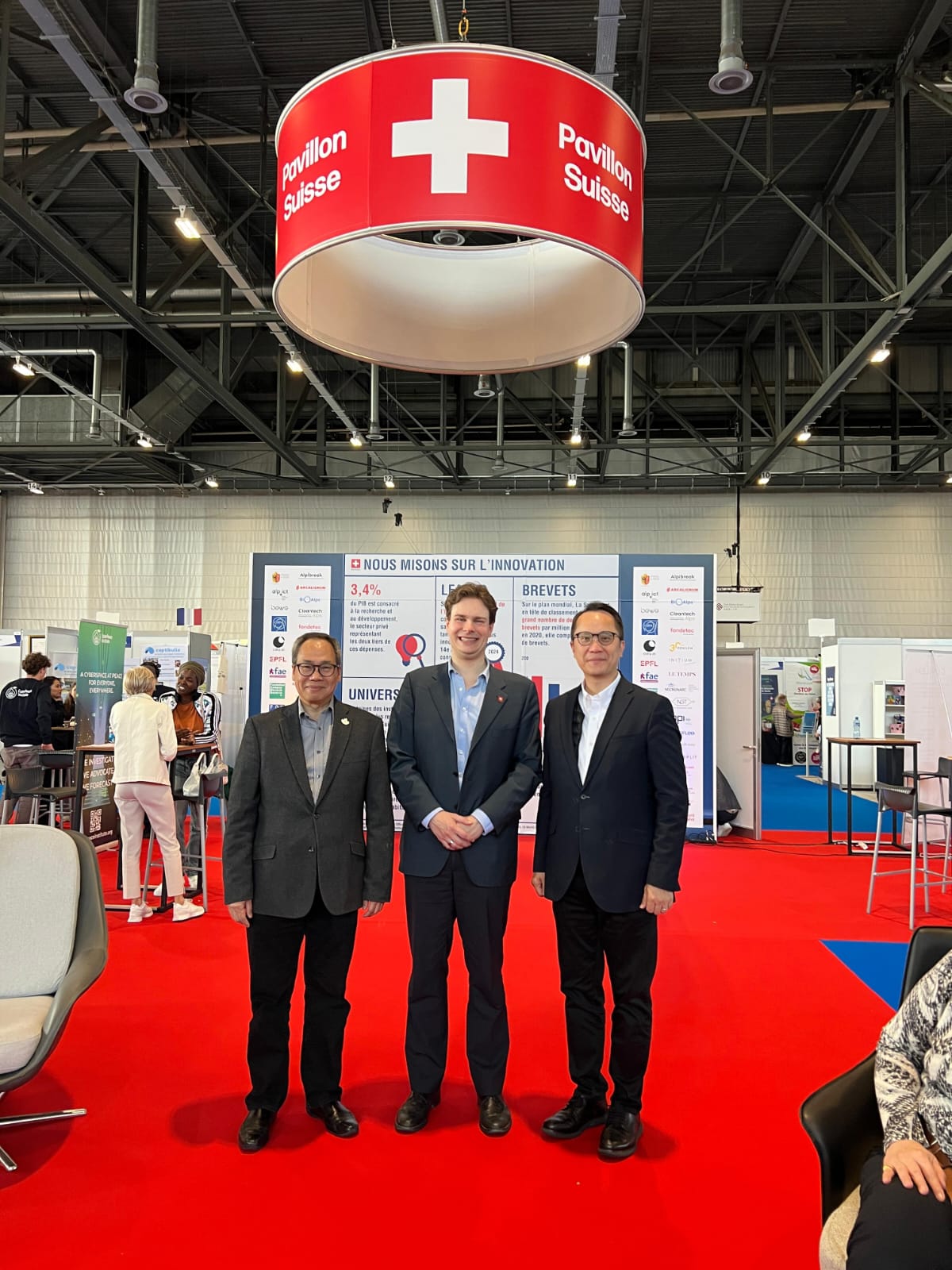 EPFL Innovation Park 會面